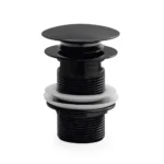 Orka Topkapı Basmalı Üst Sifon Taşmalı Siyah Tp453B