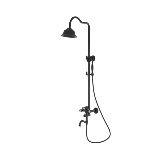 Orka Topkapı Duş Sistemi Siyah Tp1480B