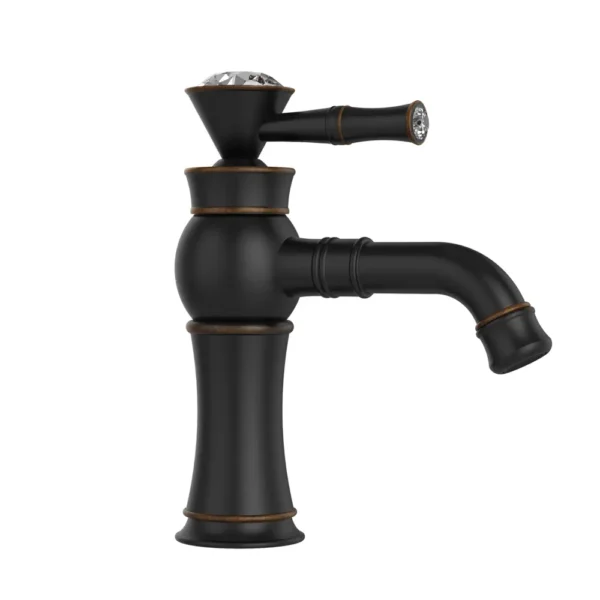 Orka Topkapı Lavabo Bataryası Siyah-Antrasit Tp1482B