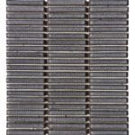 Pukka Tile Çelik Grisi Kitkat Porselen Mozaik