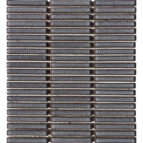 Pukka Tile Çelik Grisi Kitkat Porselen Mozaik