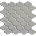 Pukka Tile Açık Bej Clipped Diamond Porselen Mozaik