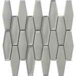 Pukka Tile Açık Gri Elongated HexagonPorselen Mozaik