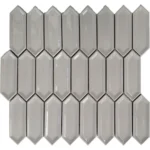 Pukka Tile Açık Gri Small Picket Porselen Mozaik