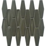 Pukka Tile Açık Yeşil Elongated HexagonPorselen Mozaik