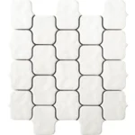 Pukka Tile Beyaz Horizon Porselen Mozaik