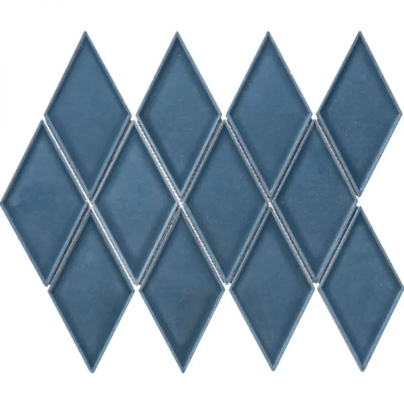 Pukka Tile Duman Mavisi Harlequin Porselen Mozaik