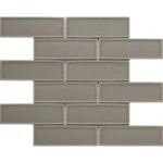 Pukka Tile Füme 2x6 Bevelled Brick Porselen Mozaik