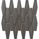 Pukka Tile Füme Elongated HexagonPorselen Mozaik