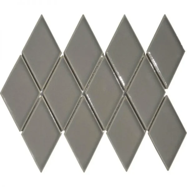 Pukka Tile Füme Harlequin Porselen Mozaik