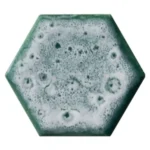Pukka Tile Green HexagonPorselen Mozaik