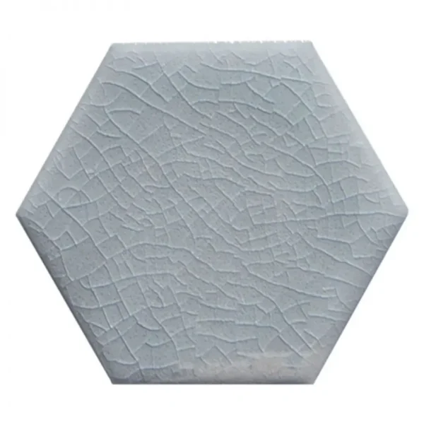Pukka Tile Grey HexagonPorselen Mozaik