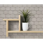 Pukka Tile Gümüş Horizon Porselen Mozaik