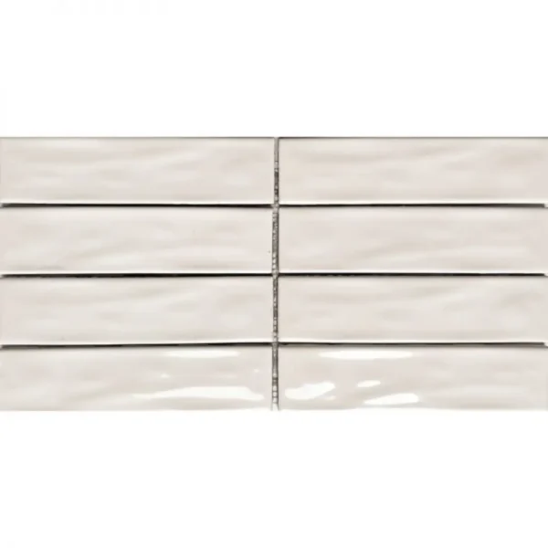 Pukka Tile Kırık Beyaz Artisan Brick Porselen Mozaik