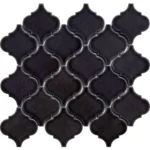 Pukka Tile Koyu Vizon Arabesque Porselen Mozaik