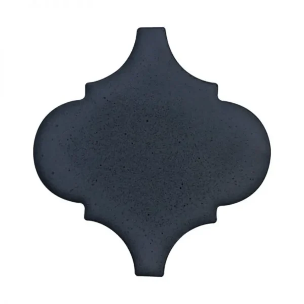 Pukka Tile Metalik Siyah Arabesque Porselen Mozaik