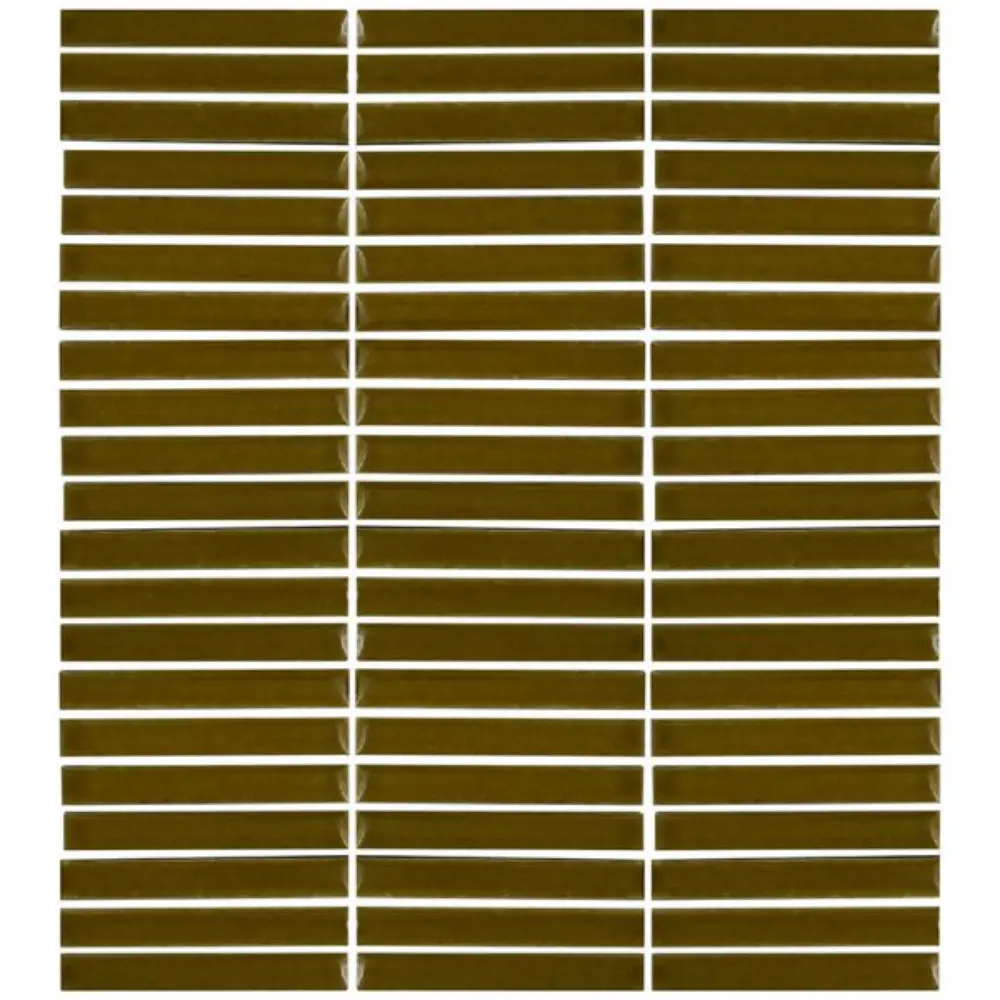 Pukka Tile Mustard Hardal Yeşil Kitkat Porselen Mozaik Pukka Tile Mustard Hardal Yeşil Kitkat Porselen Mozaik