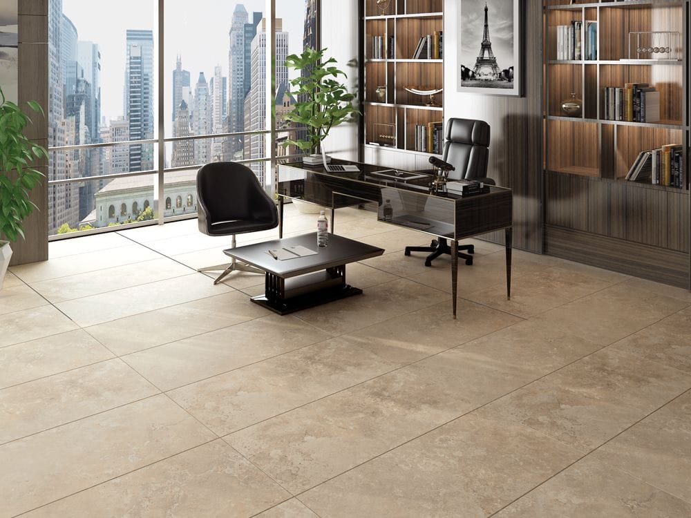 QUA Granit Seramik 60x120x0,7 Sg Crema Travertino 1. Sınıf
