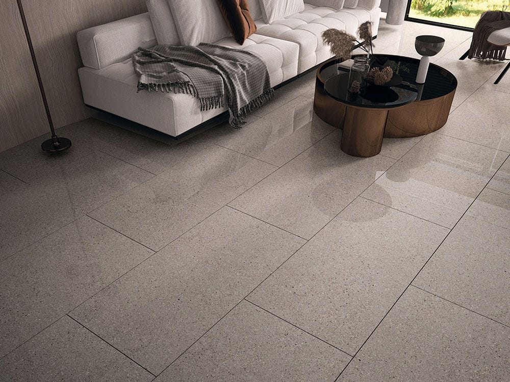 QUA Granit Seramik 60x120x0,7 Sg Fonde Terrazzo Full Lap 1. Sınıf