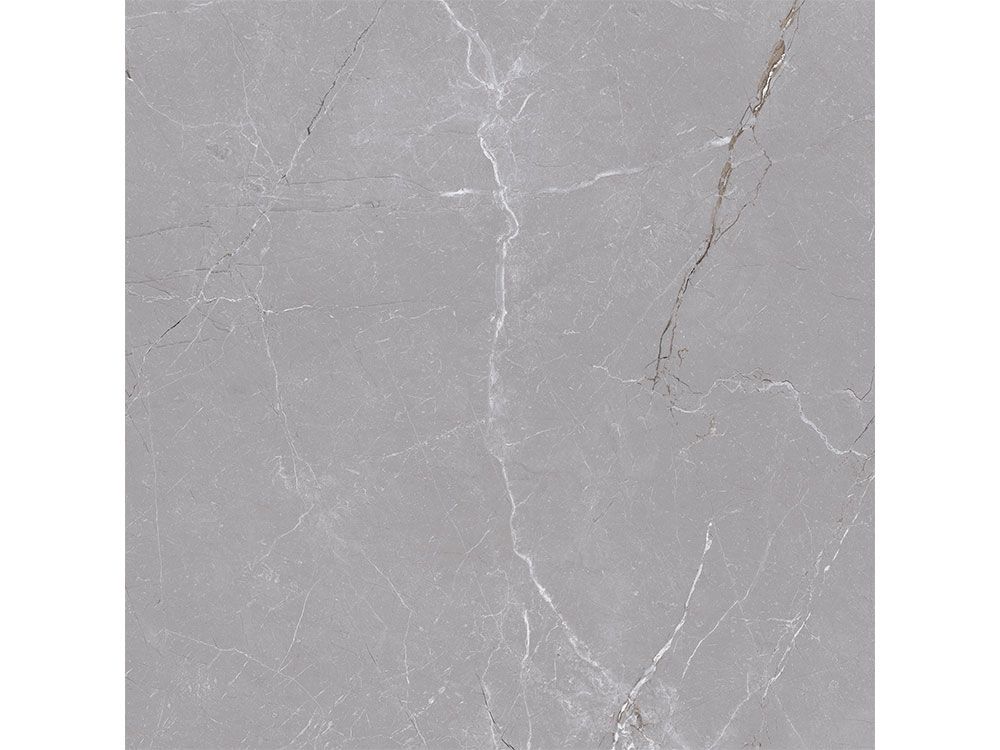 QUA Granit Seramik 60x60x0,7 Sg Fluxo Grey Rec 1. Sınıf