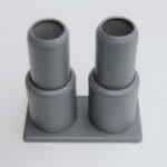 Radiva Çiftli Radyatör Boru Gizleme Kılıfı Yaylı Antrasit