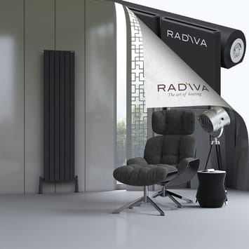 Radiva Arno Alüminyum Radyatör 1800x440 Siyah