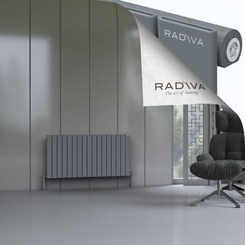 Radiva Arno Alüminyum Radyatör 600x1254 Antrasit