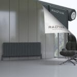 Radiva Arno Alüminyum Radyatör 600x1772 Koyu Antrasit