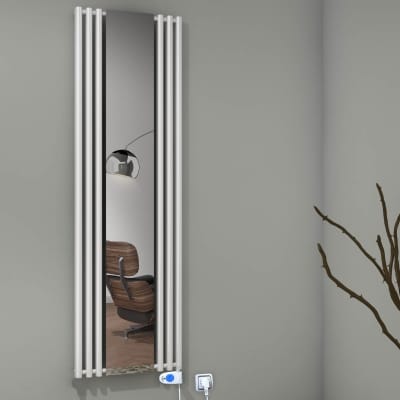 Radiva Bahama Elektrikli Havlupan 540x1760 Beyaz (Musa Termostat) 900 W