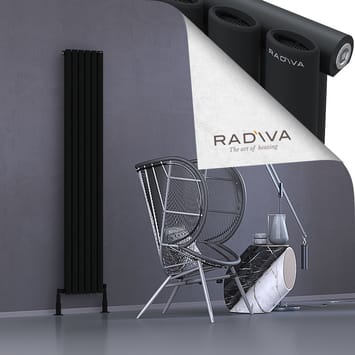 Radiva Bia Alüminyum Radyatör 1800x340 Siyah