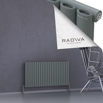 Radiva Bia Alüminyum Radyatör 600x1384 Antrasit