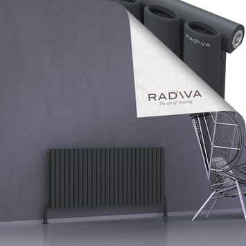 Radiva Bia Alüminyum Radyatör 600x1500 Koyu Antrasit