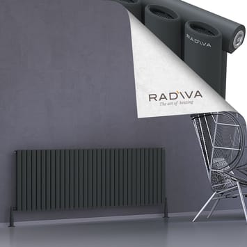 Radiva Bia Alüminyum Radyatör 600x1906 Koyu Antrasit