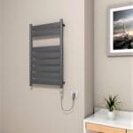 Radiva Bora Bora Elektrikli Havlupan 300 Watt 500x800 Antrasit (On/Off Düğmeli)