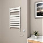 Radiva Bora Bora Elektrikli Havlupan 300 Watt 500x800 Beyaz (On/Off Düğmeli)