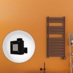 Radiva Bora Bora Elektrikli Havlupan 500x1200 Bakır Eskitme Ktx1 300 Watt