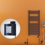 Radiva Bora Bora Elektrikli Havlupan 500x1200 Bakır Eskitme Ktx4 300 Watt Spiral Kablolu