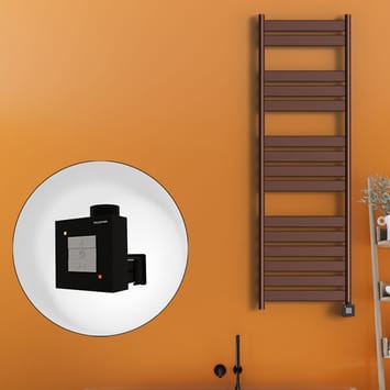 Radiva Bora Bora Elektrikli Havlupan 500x1600 Bakır Eskitme Ktx1 600 Watt