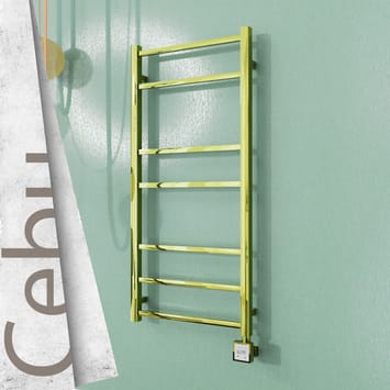 Radiva Cebu Elektrikli Havlupan 500x1050 Altın Ktx3 200 W