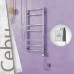 Radiva Cebu Elektrikli Havlupan 500x1050 Ayna Polisajli Ktx3 200 Watt Spiral Kablolu