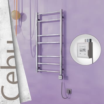 Radiva Cebu Elektrikli Havlupan 500x1050 Ayna Polisajli Ktx3 200 Watt Spiral Kablolu