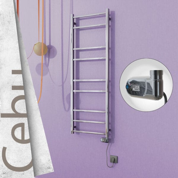 Radiva Cebu Elektrikli Havlupan 500x1395 Ayna P. (Thesis Termostat) 300 Watt