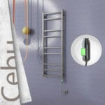 Radiva Cebu Elektrikli Havlupan 500x1395 Satine P. (On/Off Düğmeli) 300 Watt