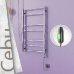 Radiva Cebu Elektrikli Havlupan 600x1050 Ayna P. (On/Off Düğmeli) 200 W