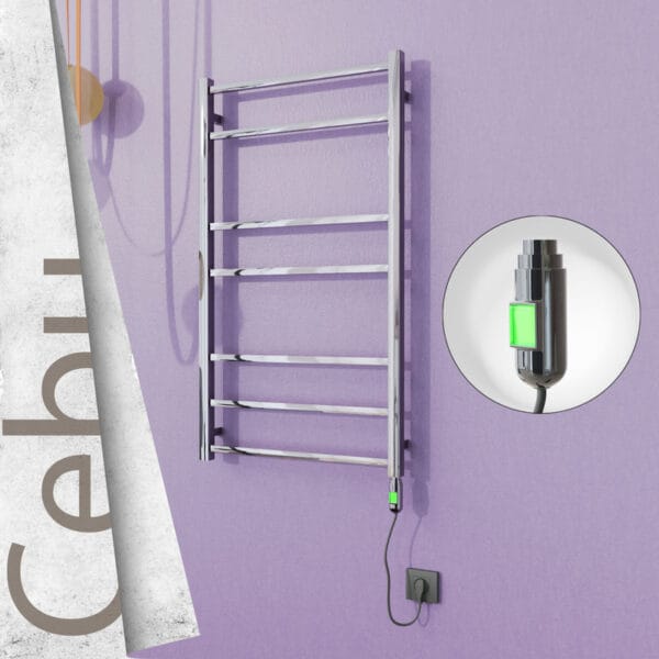 Radiva Cebu Elektrikli Havlupan 600x1050 Ayna P. (On/Off Düğmeli) 200 W