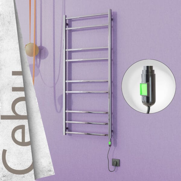 Radiva Cebu Elektrikli Havlupan 600x1395 Ayna P. (On/Off Düğmeli) 300 Watt