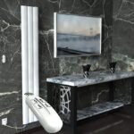 Radiva Elektrikli Alüminyum Radyatör 600 Watt 1800x300 Beyaz Uzaktan Kumandalı