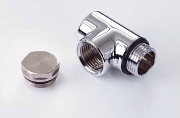 Radiva Elektrikli Havlupanlar İçin Yaz-Kış Adaptörü Krom