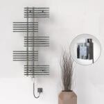 Radiva FIJI Elektirikli Havlupan 650x1250 Krom (KTX4 Termostat) 300W Spiral Kablolu