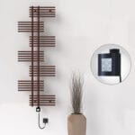 Radiva FIJI Elektirikli Havlupan 650x1762 Bakır Eskitme (KTX4 Termostat) 600W Spiral Kablolu